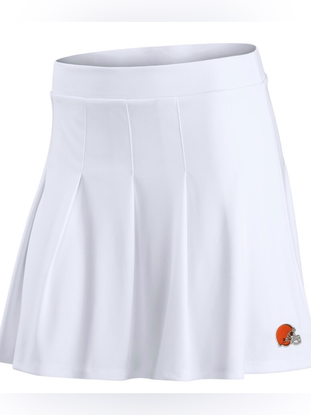 Women's Fanatics White Cleveland Browns Primary Logo Tennis Skort Sz M